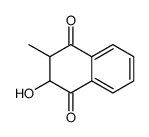 2-hydroxy-3-methyl-2,3-dihydronaphthalene-1,4-dione Structure