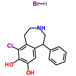 (R)-6-氯-1-苯基-2,3,4,5-四氢-1H-苯并[d]氮杂卓-7,8-二醇氢溴酸图片