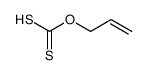 dithiocarbonic acid O-allyl ester Structure