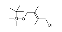 4-[tert-butyl(dimethyl)silyl]oxy-2,3-dimethylbut-2-en-1-ol Structure