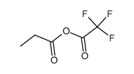2,2,2-trifluoroacetic propionic anhydride Structure