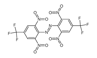2,6-dinitro-4-trifluoromethyl-2',6'-dinitro-4'-[(trifluoromethyl)azo]benzene结构式