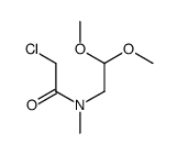 2-CHLORO-N-(2,2-DIMETHOXYETHYL)-N-METHYL ACETAMIDE structure