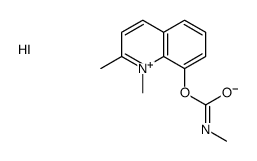 (1,2-dimethylquinolin-1-ium-8-yl) N-methylcarbamate,iodide结构式