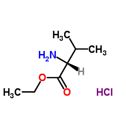 H-D-Val-Oet.HCl structure
