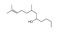 7,11-dimethyldodec-10-en-5-ol结构式