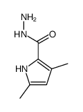 1H-Pyrrole-2-carboxylicacid,3,5-dimethyl-,hydrazide(9CI)结构式
