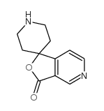 螺[呋喃并[3,4-c]吡啶-1(3H),4’-哌啶]-3-酮结构式