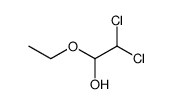 2,2-Dichloro-1-ethoxyethanol Structure