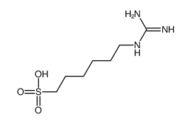 6-guanidinohexanesulfonic acid structure