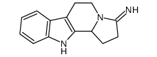 1,2,3,5,6,11b-hexahydro-3-imino-11H-indolo[3,2-g]pyrrocoline Structure