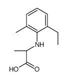 (2R)-2-(2-ethyl-6-methylanilino)propanoic acid结构式