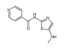 N-[5-(methylamino)-1,3-thiazol-2-yl]pyridine-4-carboxamide Structure