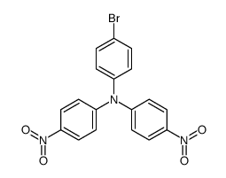 (4-bromophenyl)bis(4-nitrophenyl)amine Structure