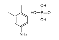 3,4-dimethylaniline,phosphoric acid结构式