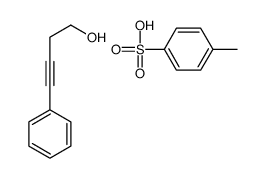 4-methylbenzenesulfonic acid,4-phenylbut-3-yn-1-ol结构式