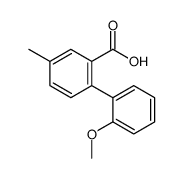 2-(2-methoxyphenyl)-5-methylbenzoic acid Structure