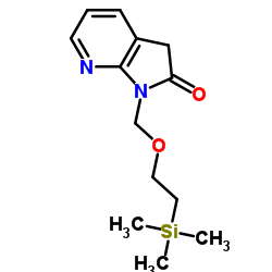 1-[[2-(三甲基硅基)乙氧基]甲基]-1H-吡咯并[2,3-b]吡啶-2(3H)-酮图片