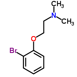 2-(2-Bromophenoxy)-N,N-dimethylethanamine Structure