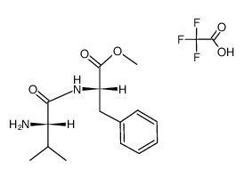 NH2-L-Phe-L-Val-CH3*TFA Structure