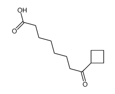 8-Cyclobutyl-8-oxooctanoic acid结构式