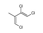 1,2,4-trichloro-3-methylbuta-1,3-diene Structure