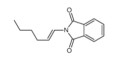 2-hex-1-enylisoindole-1,3-dione结构式