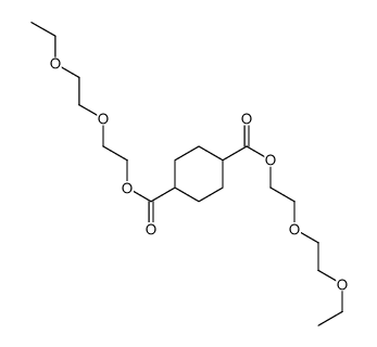 bis[2-(2-ethoxyethoxy)ethyl] cyclohexane-1,4-dicarboxylate结构式