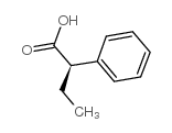 (R)-(-)-2-苯基丁酸结构式