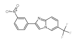 2-(3-nitrophenyl)-6-(trifluoromethyl)imidazo[1,2-a]pyridine Structure