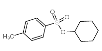 Cyclohexyl p-Toluenesulfonate Structure