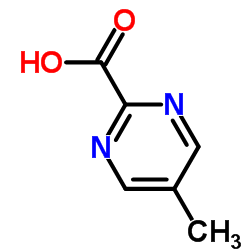 5-甲基嘧啶-2-羧酸结构式