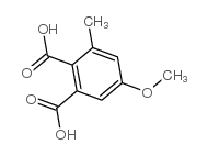 5-甲氧基-3-甲基邻苯二甲酸结构式