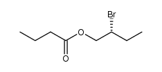 (R)-2-bromobutyl butyrate Structure