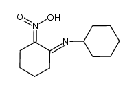 2-(cyclohexylimino)-1-aci-nitrocyclohexane结构式
