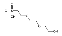 Hydroxy-PEG2-C2-sulfonic acid Structure