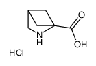 2-Azabicyclo[2.1.1]hexane-1-carboxylic acid hydrochloride structure