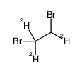 1,2-dibromo-1,1,2-trideuterioethane Structure