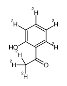 2-Hydroxyacetophenone-d7 Structure