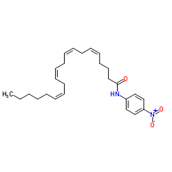 N-(4-nitrophenyl)icosa-5,8,11,14-tetraenamide结构式