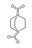 双(二氧化硫)-1,4-二氮杂双环[2.2.2]辛烷加合物结构式