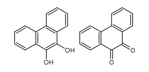 phenanthrene-9,10-dione, compound with phenanthrene-9,10-diol Structure