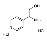 2-氨基-2-(4-吡啶基)乙醇二盐酸盐结构式