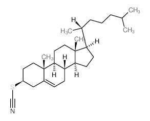 cholest-5-ene-3-thiol,cyanate, (3b)- (9ci)结构式