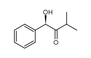 (R)-1-hydroxy-3-methyl-1-phenylbutan-2-one结构式