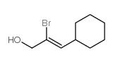 2-BROMO-3-CYCLOHEXYL-PROP-2-EN-1-OL Structure