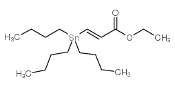 ethyl-3-(tri-n-butyltin)propenoate Structure