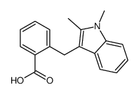 2-[(1,2-Dimethyl-1H-indol-3-yl)methyl]benzoic acid结构式