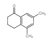 5,7-二甲基-1-萘满酮结构式