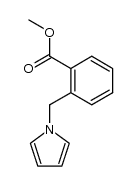 methyl 2-(1-pyrrolylmethyl)benzoate结构式